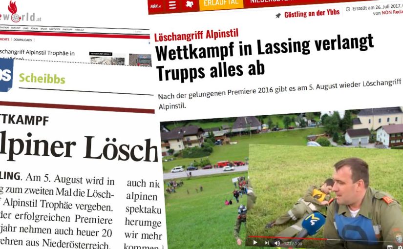 Löschangriff Alpinstil Presse