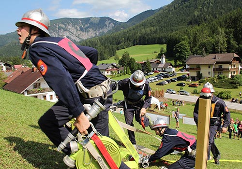 Löschangriff Alpinstil Lassing, NÖ 2017