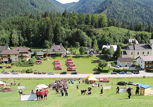 Löschangriff Alpinstil Lassing, NÖ 2017